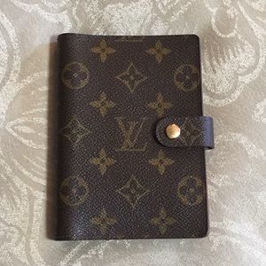 Authentic Louis Vuitton Monogram Agenda PM Wallet